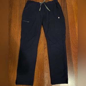 Figs Navy Kade Cargo Scrub Pants Size M